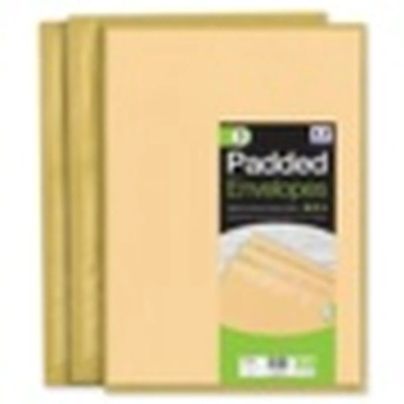 I G Design Padded Brown Envelopes 320 x 455 Pack 3