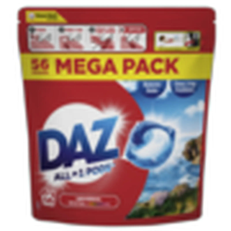 Daz Laundry Pods 56 Wash
