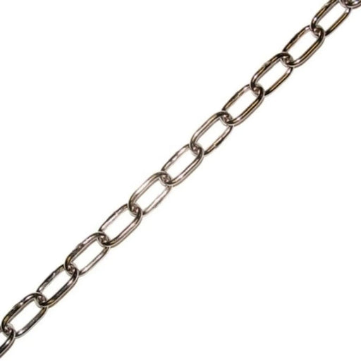 Securit Oval Link Chain Np 1.8mmx10m Reel 1/2"
