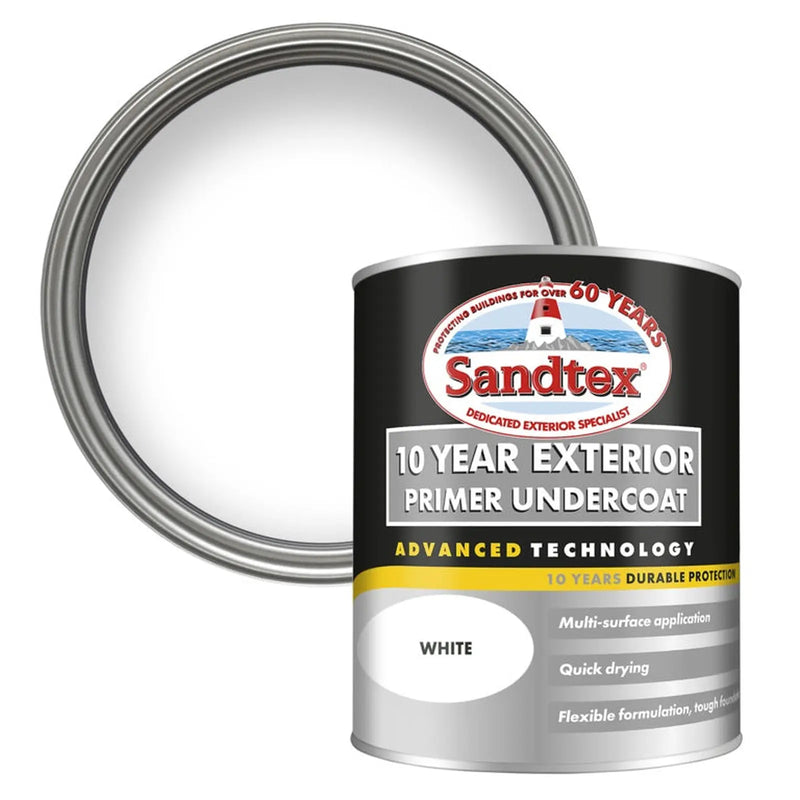 Sandtex 10 Year Exterior Primer Undercoat 750ml White