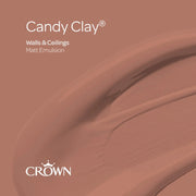 Crown Walls & Ceilings Matt 2.5L Candy Clay