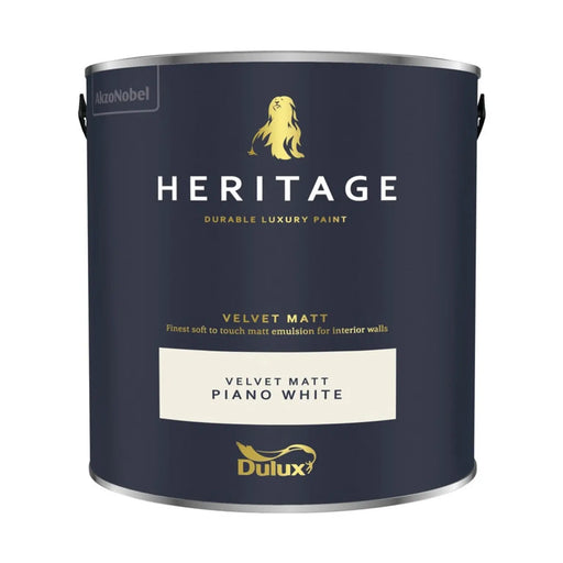 Dulux Heritage Matt 2.5L Piano White