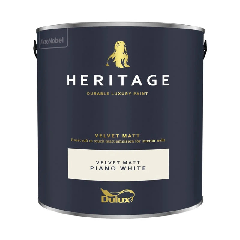 Dulux Heritage Matt 2.5L Piano White