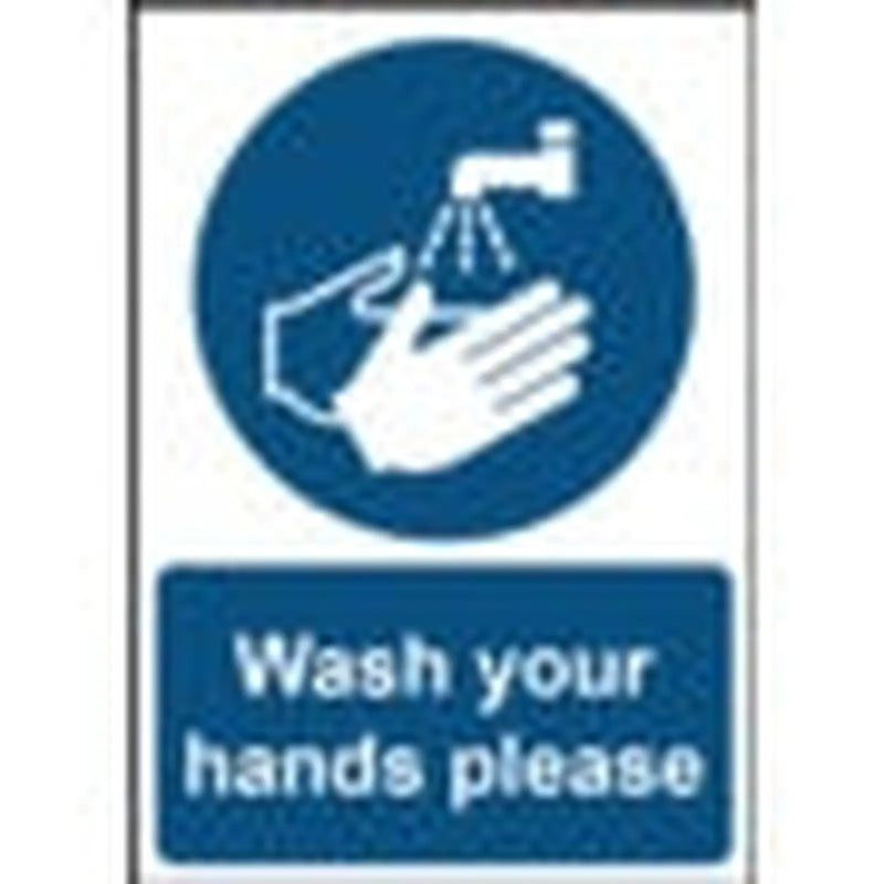 Securit Wash Your Hands Please