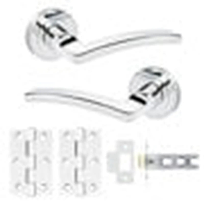 Smiths Architectural Nova Handle Latch Pack CP 52mm rose dia.