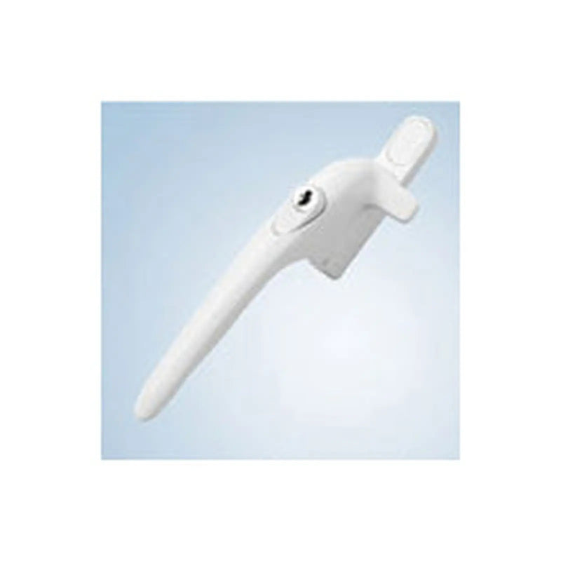Era Charisma Cockspur Window Handle 21mm White Left Hand