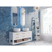Golden Tile Vintage Ceramic Wall Tile 300 x 100 x 7mm 0.84m2 Light Blue