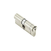Smiths Locks Snap Safe Euro Cylinder Nickel 35 x 35mm