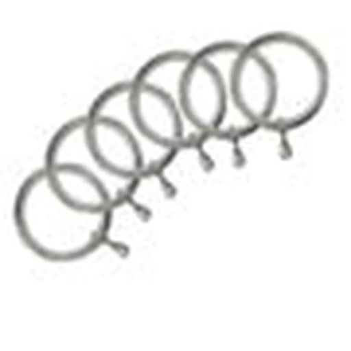 Jones Interiors Cosmos Rings Chrome Pack 6