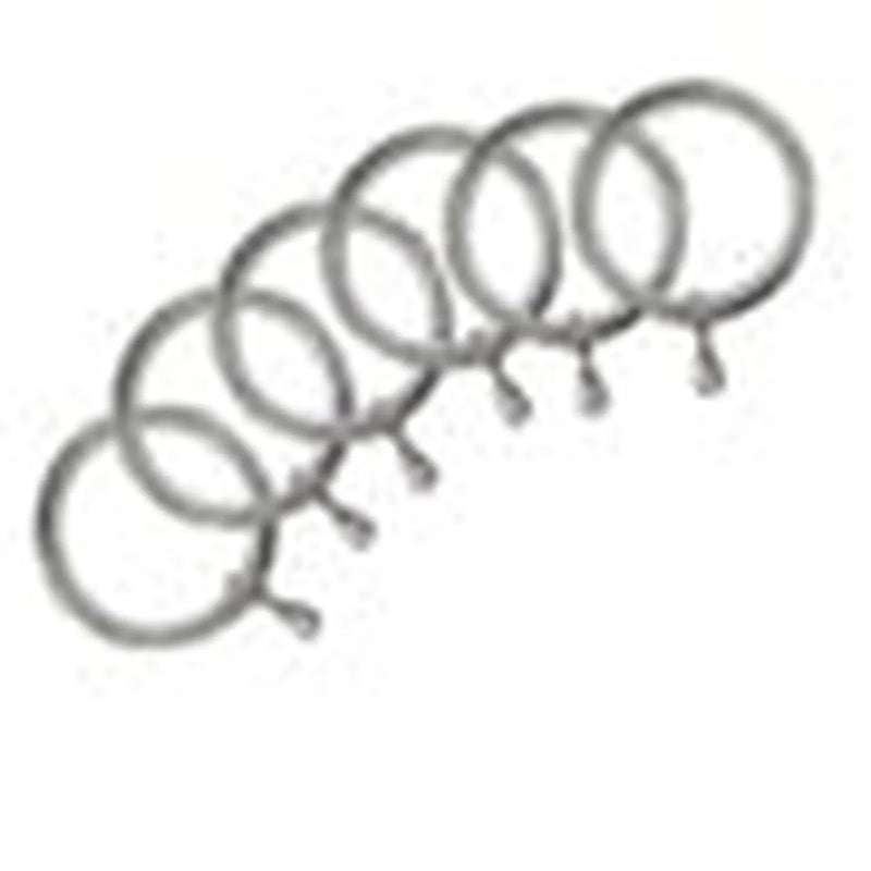 Jones Interiors Cosmos Rings Chrome Pack 6