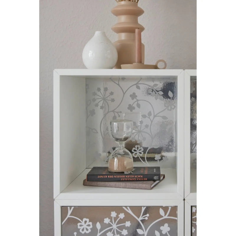d-c-fix® Self Adhesive Film - Metallic Flower Tendril 45cm x 1.5m