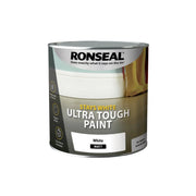 Ronseal Stays White Ultra Tough Paint 2.5L White Matt