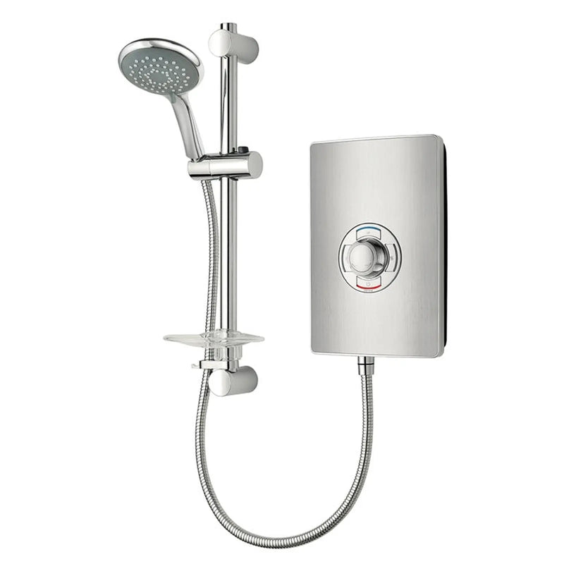 Triton Collection II 9.5kw Electric Shower Brushed Steel