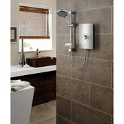 Triton Collection II 9.5kw Electric Shower Brushed Steel