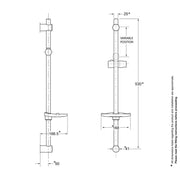 Triton Collection II 9.5kw Electric Shower Brushed Steel