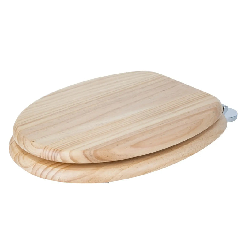 Croydex Flexi-Fix Toilet Seat Davos Blonded Pine