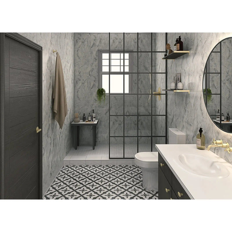 Perform Panel Bathroom & Shower Panel 2400mm x 600mm Stratus Marble