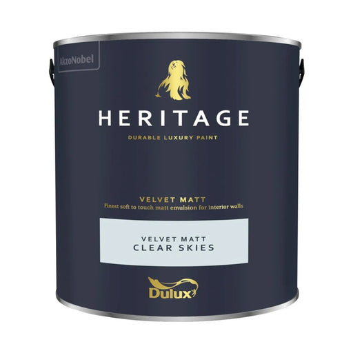 Dulux Heritage Matt 2.5L Clear Skies