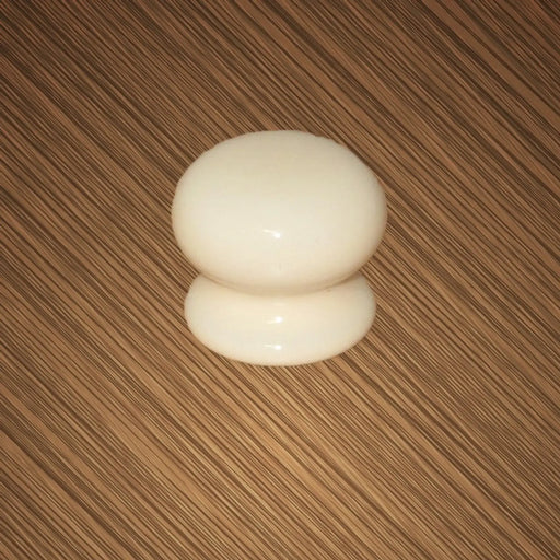 Securit Ceramic Knob Beige 35mm Pack of 5