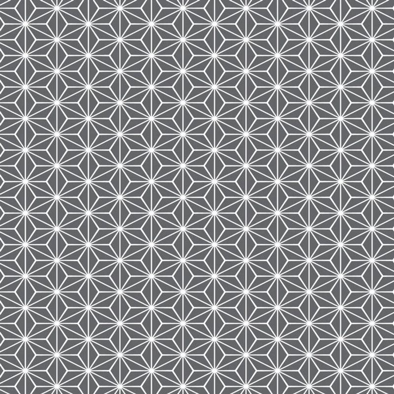 d-c-fix® Food Safe Tablecloth - Grey Star 20m Roll x 140cm