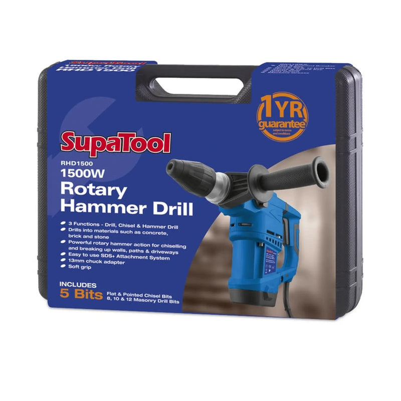SupaTool Rotary Hammer Drill 1500W