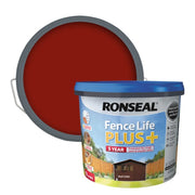 Ronseal Fence Life Plus 9L Red Cedar