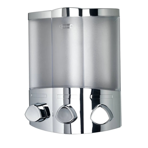 Croydex Euro Dispenser Trio Chrome