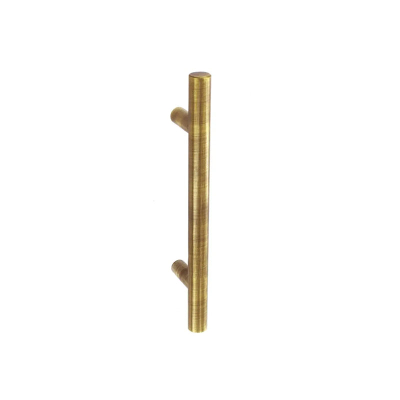 Securit Plain Bar Handle Antique Brass 96mm