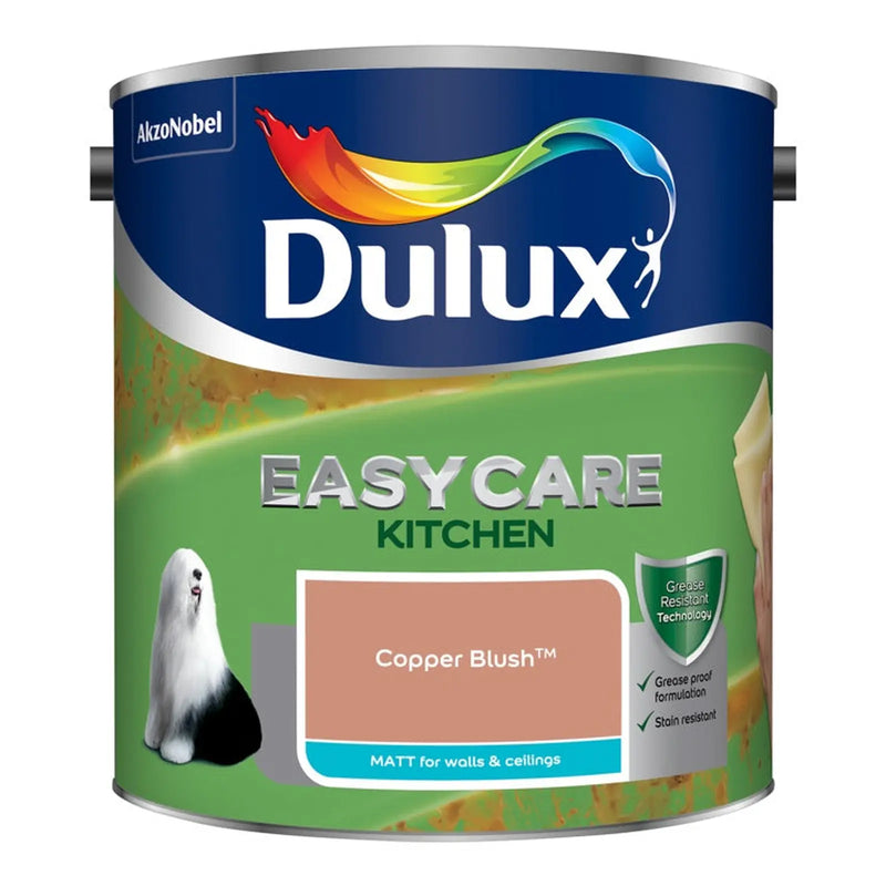 Dulux Easycare Kitchen Matt 2.5L Copper Blush