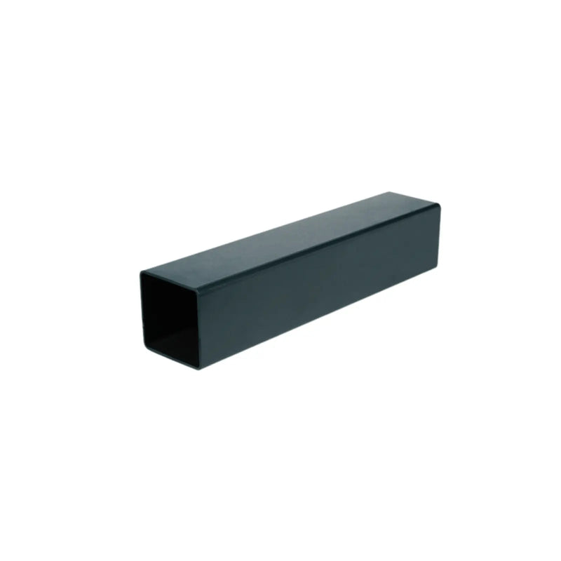 Kayflow Rainwater Square Downpipe Black 4m x 65mm