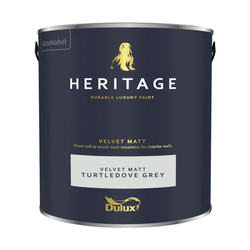 Dulux Heritage Matt 2.5L Turtledove Grey