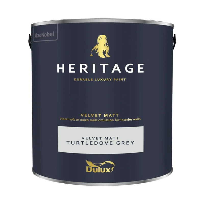 Dulux Heritage Matt 2.5L Turtledove Grey