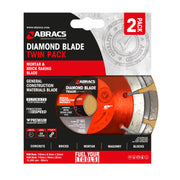 Abracs Mortar & GCM Blade Twin Pack 115mm