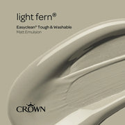 Crown Easyclean Matt Emulsion 2.5L Light Fern