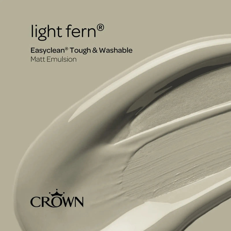 Crown Easyclean Matt Emulsion 2.5L Light Fern