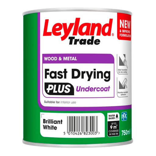 Leyland Trade Fast Drying Plus Undercoat 750ml BW