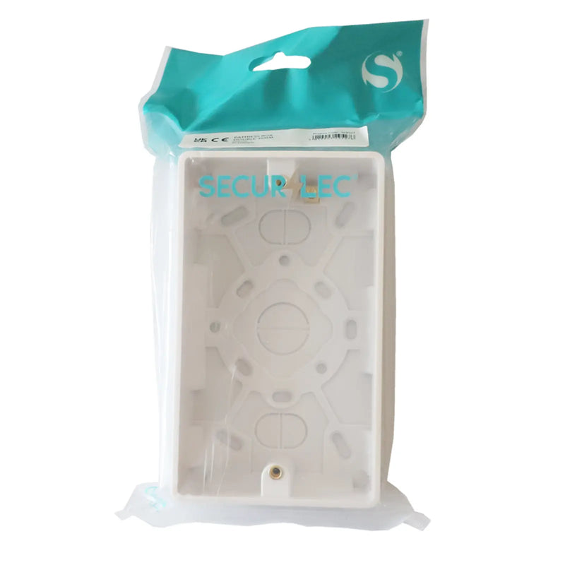 Securlec Double Pattress Box 35mm