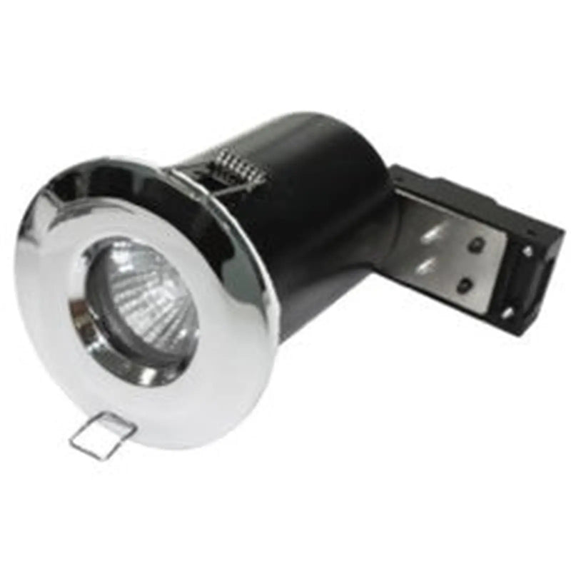 Powermaster IP65 Fire Rated Fixed Downlight Chrome