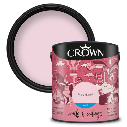 Crown Walls & Ceilings Matt 2.5L Fairy Dust