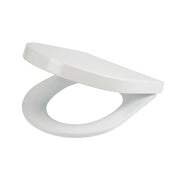 Croydex Eyre D-Shaped White Seat
