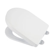 Croydex Eyre D-Shaped White Seat
