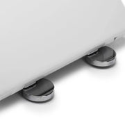 Croydex Eyre D-Shaped White Seat