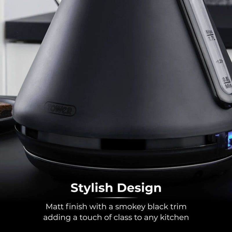 Tower Sera Black Kettle 3kw 1.7L
