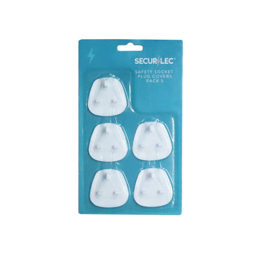 Securlec Safety Socket Plug Covers Pack 5