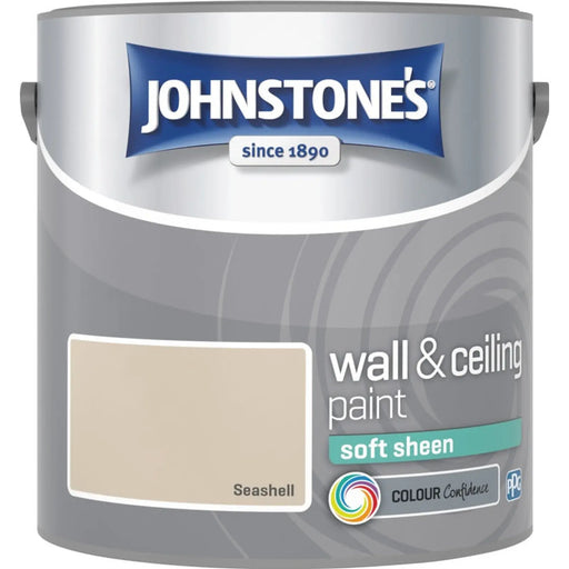 Johnstone's Wall & Ceiling Soft Sheen 2.5L Seashell