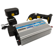 Streetwize 2000W Peak Power/1000watt Continuous Power DC-AC Power Inverter 1000w