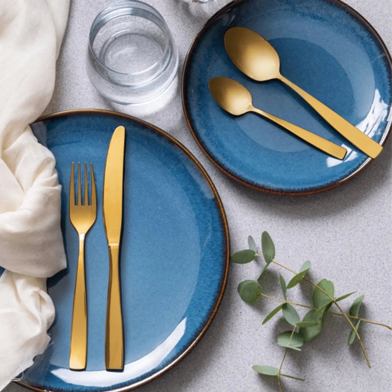 Mason Cash Reactive Side Plate Blue