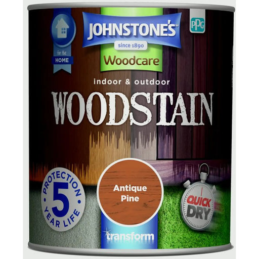 Johnstone's Indoor & Outdoor Woodstain 750ml Antique Pine