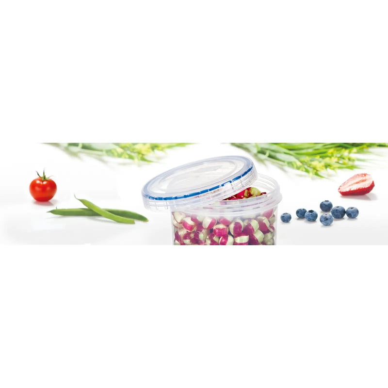 Locknlock Round Food Storage Container with Twist Lid 360ml (98 x 74mm)