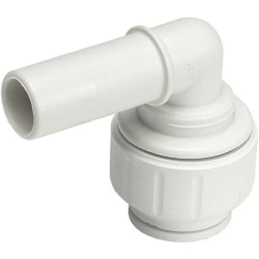 JG Speedfit Stem Elbow - White 15mm x 15mm 10 Pack